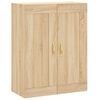 vidaXL Highboard Sonoma-Eiche 69,5x34x180 cm Holzwerkstoff
