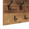 vidaXL Wandmontierter nachttisch Altholz 80 x 40 x 12 cm Holzwerkstoff