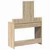 vidaXL Schminktisch mit Speicher Braun 100 x 41 x 140 cm Holzwerkstoff