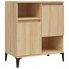 vidaXL Sideboards 3 Stk. Sonoma-Eiche 60x35x70 cm Holzwerkstoff