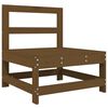 vidaXL 6-tlg. Garten-Lounge-Set Honigbraun Massivholz Kiefer