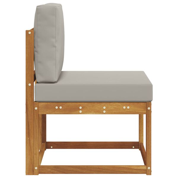 vidaXL Outdoor Mittelsofa Massivholz Akazie