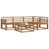 vidaXL Outdoor-Sofagarnitur 5 pcs Natur Massivholz Akazie