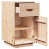 vidaXL Schreibtisch-Schrank 40x50x75 cm Massivholz Kiefer