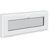 vidaXL Kellerfenster RISOR 100 x 40 cm PVC und Glas Anthrazit