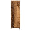 vidaXL Badschrank Altholz-Optik 30x30x100 cm Holzwerkstoff