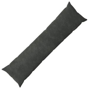vidaXL Kissenbezug HEERLEN Anthrazit 40 x 145 cm Mikrofaser Fleece