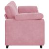 vidaXL 3-Sitzer-Sofa Rosa 220x77x82 cm Samt