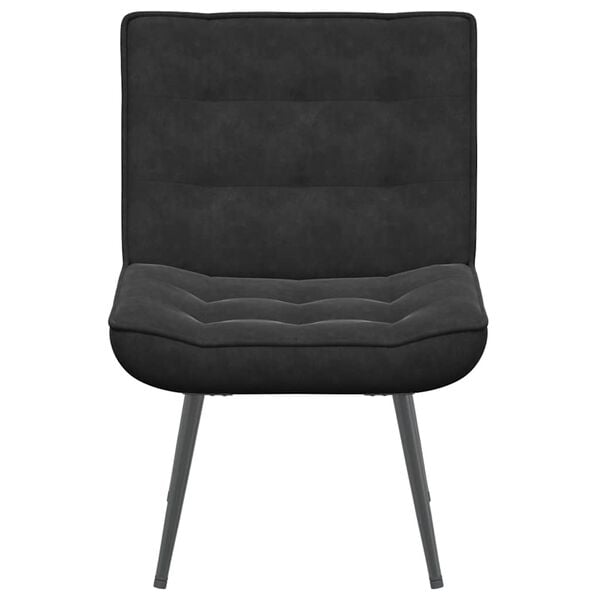 vidaXL Relaxsessel Schwarz 64x74x84 cm Samt