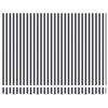 vidaXL Markise Einziehbar Anthrazit und Wei&szlig; 3x2,5 m Stoff & Aluminium