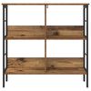 vidaXL B&uuml;cherregal Altholz 82 x 32 x 79 cm Holzwerkstoff