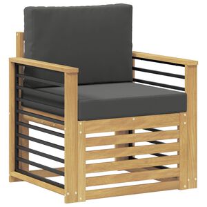 vidaXL Outdoor-Sofagarnitur Polyester Wei&szlig;