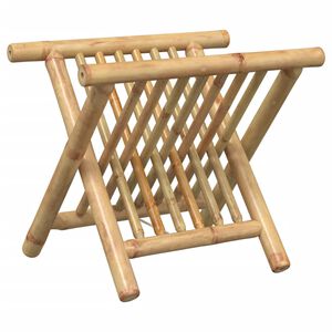 vidaXL Zeitschriftenst&auml;nder 42x30,5x34,5 cm Bambus