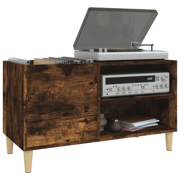 vidaXL Plattenschrank R&auml;uchereiche 84,5x38x48 cm Holzwerkstoff