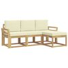 vidaXL Outdoor-Sofagarnitur 4 stk.