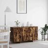 vidaXL Sideboard Ger&auml;ucherte Eiche 135 x 41 x 75 cm Holzwerkstoff
