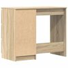 vidaXL Schreibtisch Sonoma-Eiche 90x45x76 cm Holzwerkstoff