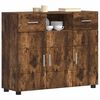 vidaXL Holzschrank Ger&auml;ucherte Eiche 88,5 x 30,5 x 73 cm Holzwerkstoff