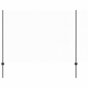 vidaXL Sechseckzaun mit Pfosten 10 x 1,5 m PVC-beschichteter Stahl