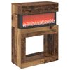 vidaXL Elektrokamin Altholz 64 x 30 x 87 cm Holzwerkstoff