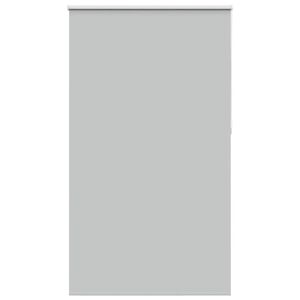 vidaXL Verdunkelungsrollo Hellgrau 130x230cm Stoffbreite 126,6cm