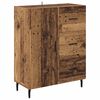 vidaXL Highboard mit Schubladen 2 pcs Altholz Holzwerkstoff