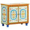 vidaXL Sideboard Handbemalt 70x35x60 cm Mango Massivholz