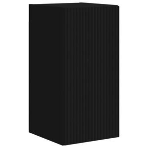 vidaXL TV-Wandschrank 30 x 31 x 60 cm Schwarz Holzwerkstoff