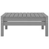 vidaXL 6-tlg. Garten-Lounge-Set Grau Kiefer Massivholz