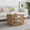 vidaXL Couchtisch Artisan-Eiche 55x55x42 cm Holzwerkstoff