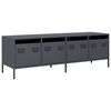 vidaXL TV-Schrank Anthrazit 135x39x43,5 cm Kaltgewalzter Stahl