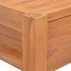 vidaXL Schreibtisch mit Schubladen 120x40x75 cm Massivholz Teak