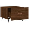 vidaXL Couchtische 2 Stk. Braun Eichen-Optik 50x50x40 cm Holzwerkstoff