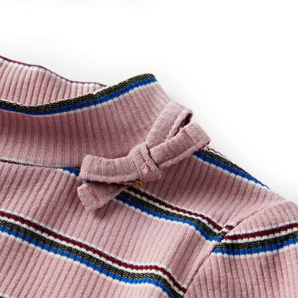 Kinder-Langarmshirt Hellrosa 140