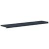 vidaXL Fensterbank Anthrazit mit Holzmaserung 140 x 35 x 4,5 cm PVC