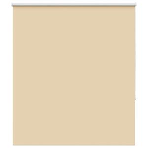 vidaXL Verdunkelungsrollo Beige 140x130 cm Stoffbreite 136,6 cm
