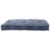 vidaXL Modulares Sofa Indigo Druck 120 x 80 x 12 cm Stoff