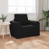 vidaXL Klappsofa Bett Schwarz 98 x 71 x 83 cm Stoff