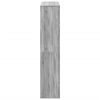 vidaXL Raumteiler Grau Sonoma 100x33x156,5 cm Holzwerkstoff