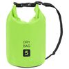 vidaXL Trockensack Gr&uuml;n 5 L PVC