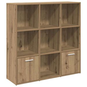vidaXL B&uuml;cherschrank Artisan-Eiche 98x29x97,5 cm Holzwerkstoff
