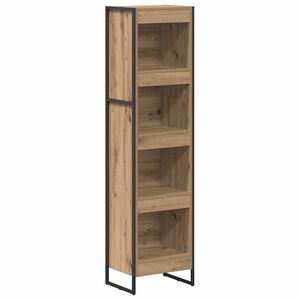 vidaXL B&uuml;cherregal 40 x 30 x 155 cm Holzwerkstoff Kunsthandwerk Eiche