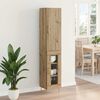 vidaXL Highboard 2 pcs Artisan-Eiche Holzwerkstoff