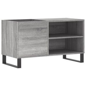 vidaXL Plattenschrank Grau Sonoma 85x38x48 cm Holzwerkstoff