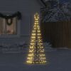 vidaXL LED Weihnachtsbaum 200 LEDs Warmwei&szlig; 180 cm