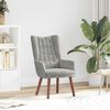 vidaXL Sessel Hellgrau 63 x 67 x 94 cm Samt