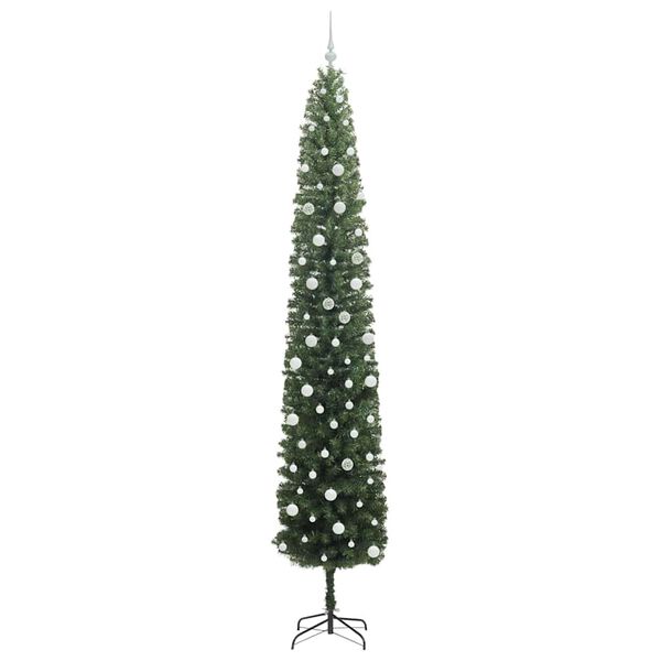 vidaXL K&uuml;nstlicher Weihnachtsbaum mit 300 LEDs mit St&auml;nder Gr&uuml;n 300 cm