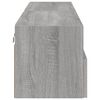 vidaXL TV-Wandschr&auml;nke 2 Stk. Grau Sonoma 60x30x30 cm Holzwerkstoff
