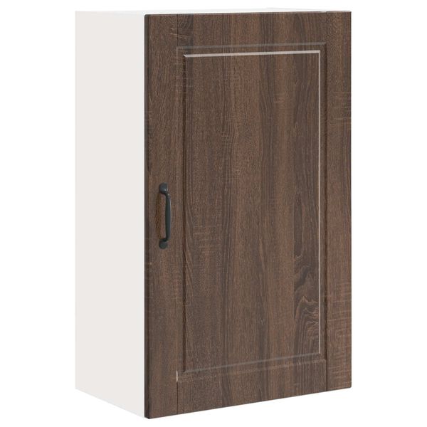 vidaXL K&uuml;chenschrank Braun Eichen-Optik 50 x 31 x 80 cm Holzwerkstoff