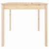 vidaXL Gartentisch 82,5x82,5x76 cm Massivholz Kiefer